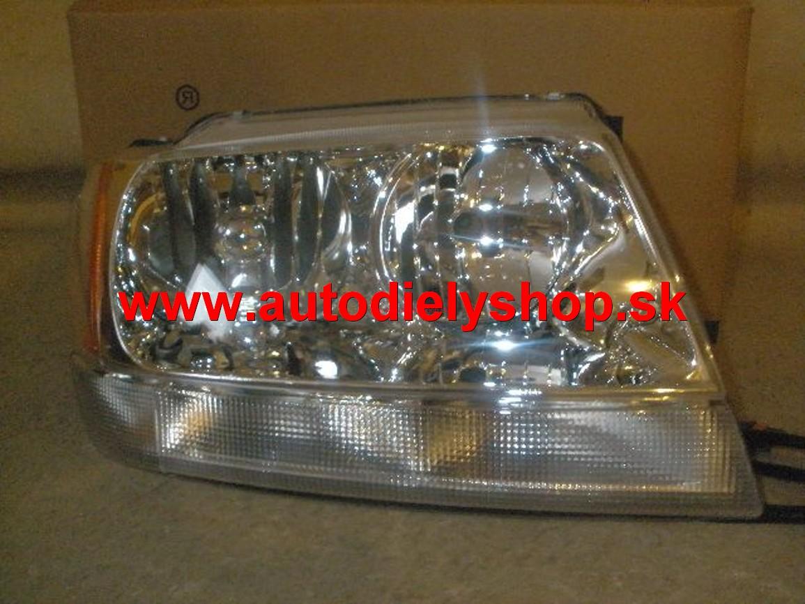 Jeep GRAND CHEROKEE 99-12/04 svetlo HB3A+HB4A Pravé 
