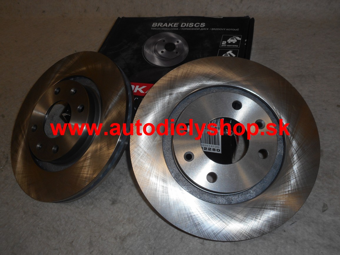 Citroen C3 Pluriel 09/03-07/10 predné kotúče sada L+P /KAMOKA/