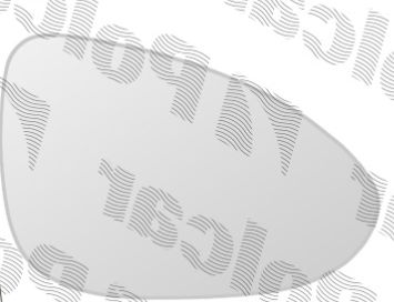 Chevrolet AVEO 05/11- Sklo vonkajšieho zrkadla s držiakom pravé /vyhrievané/