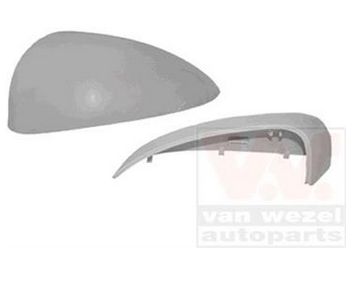 Chevrolet AVEO 05/11- Rám vonkajšieho zrkadla pre lak ľavé