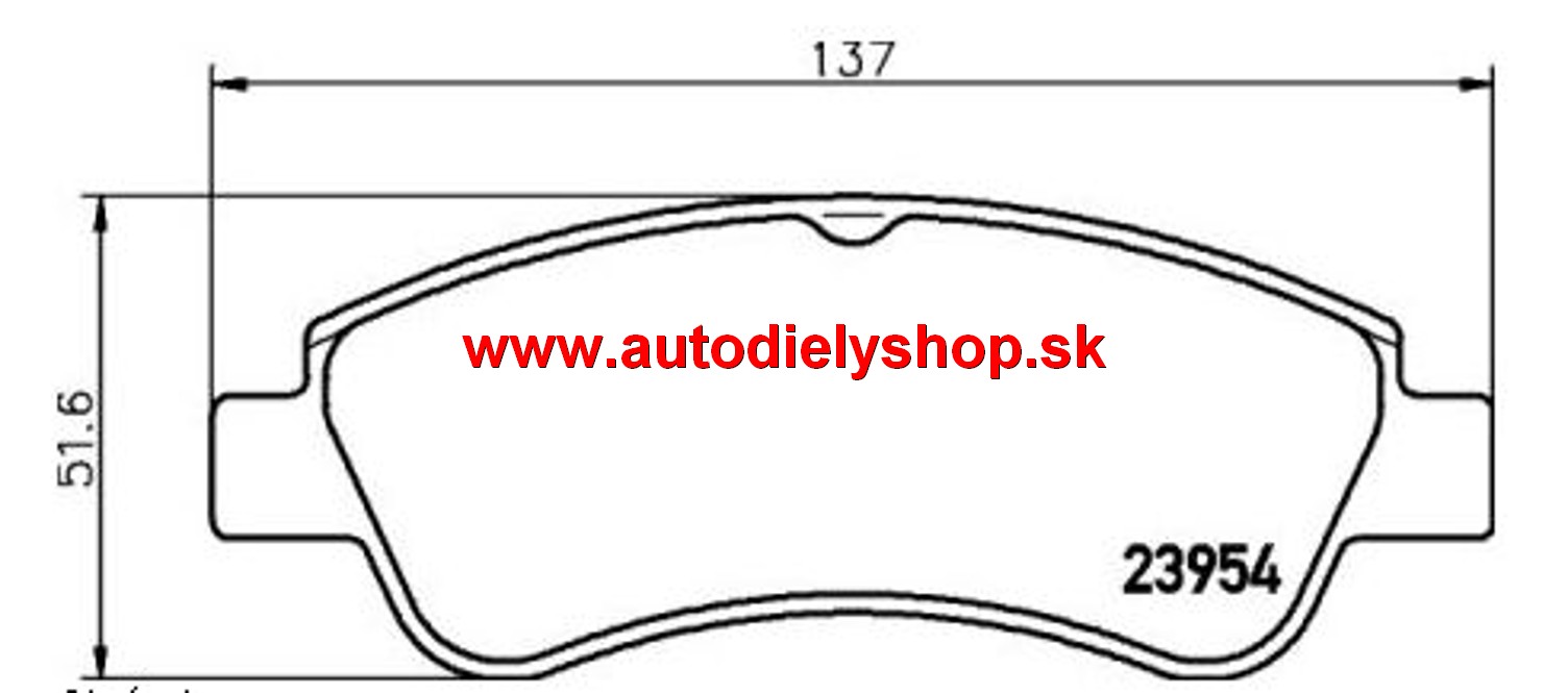 Citroen C4 CACTUS 07/14- predné platničky sada /TEXTAR/