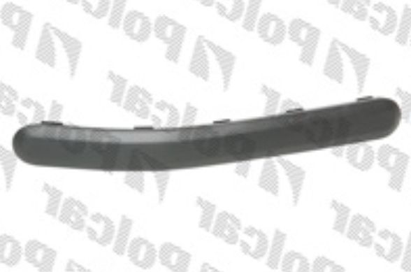 Ford FUSION 8/02-10/05 lišta zadného nárazníka čierna pravá
