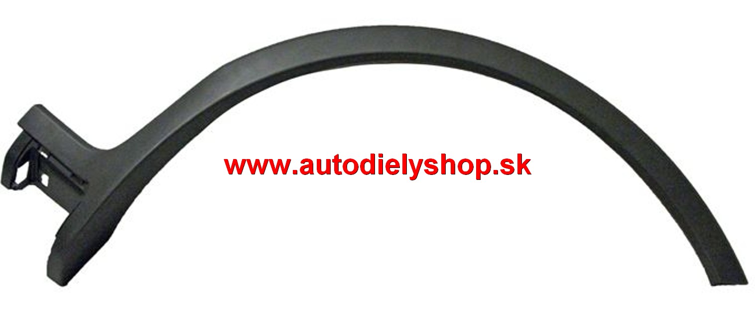 Ford FUSION 8/02-10/05 plastový lem zadného blatníku ľavý ORIGINÁL /predná časť/