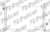 Ford FIESTA III 4/89-8/96 chladič vody 1,4
