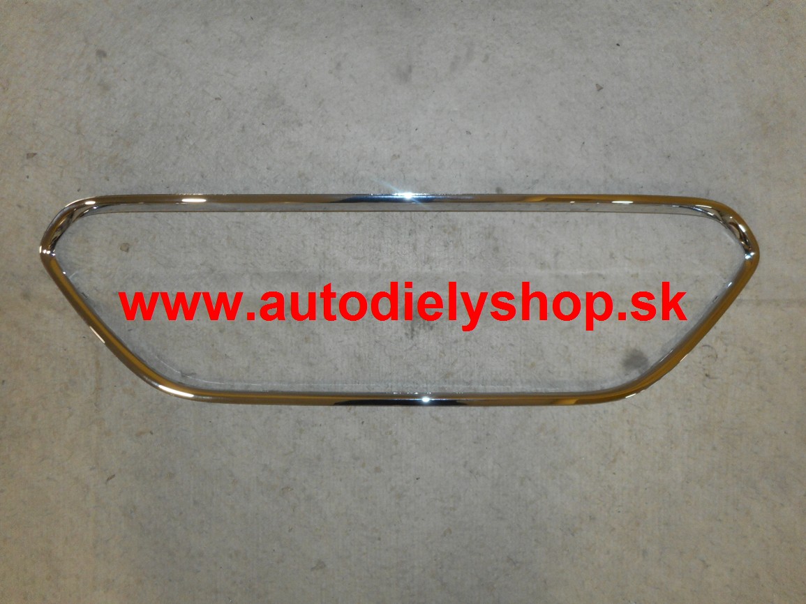 Ford FOCUS 2/2008- 2011  chrómový rámček strednej mriežky v pred. nárazníku