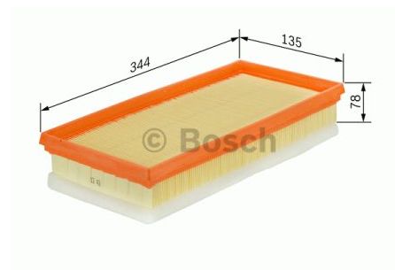 Audi Q3 06/11- vzduchový filter /BOSCH/