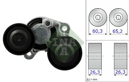 BMW 1 F20 9/2011- napínak remeňa /INA/
