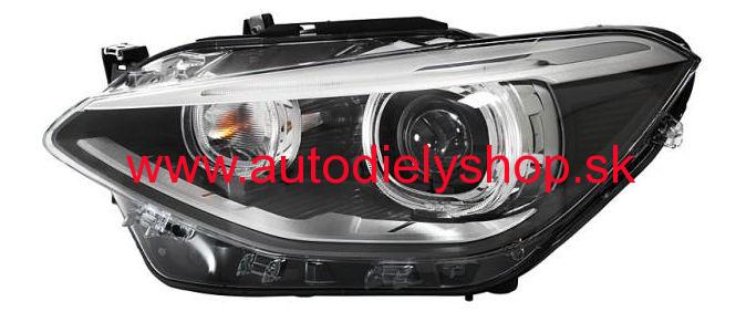 BMW 1 F20 9/2011- predné svetlo BI-XENON D1S+LED aut.ovládané ľavé /HELLA/