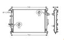 Ford S-MAX 10/2010- chladič vody TOP QUALITY