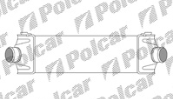 Ford TRANSIT 4/2006- chladič vzduchu - intercoolor