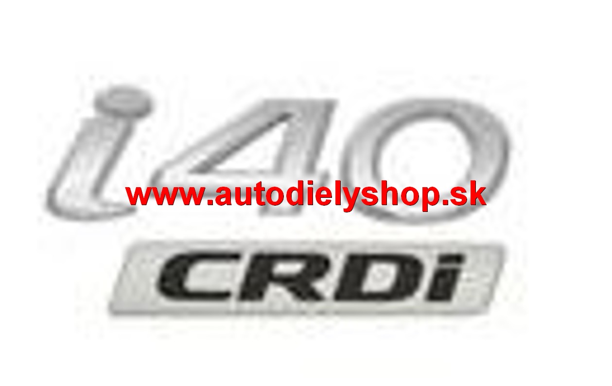 Hyundai I40 6/2011- znak zadného kufra "I40 CRDI" ORIGINÁL