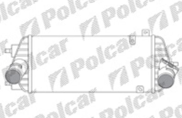 Hyundai I40 6/2011- chladič vzduchu INTERCOOLER