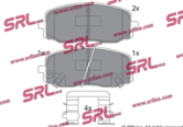 Hyundai I10 10/07- predné brzdové platničky - sada