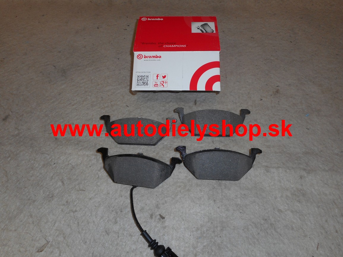 Seat LEON 9/05-Predné platničky sada BREMBO/ brzdový system Teves