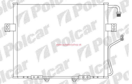  Kia SPORTAGE 9/99-9/04 chladič klimatizácie 2,0i-2,0TD 
