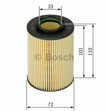 Hyundai SONATA 2006-2010 olejový filter BOSCH