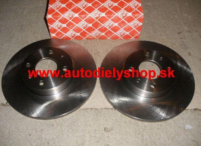  Lancia DELTA 10/93-8/99 predné brzdové kotúče 240mm /FEBI/,plné 