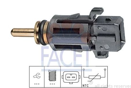 BMW 6 E63/E64 2003-2010 snímač teploty chladiacej kvapaliny /FACET/