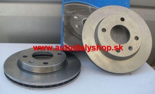  Lancia LYBRA 10/99-predné brzdové kotúče 284mm 1,8i-1,9JTD-2,0i- 