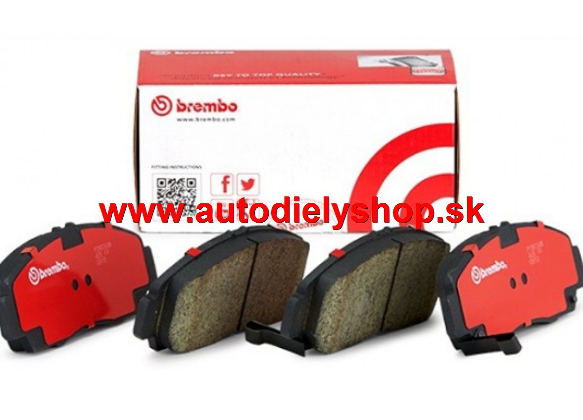 Nissan QASHQAI 2010-2014 zadné platničky sada /BREMBO/