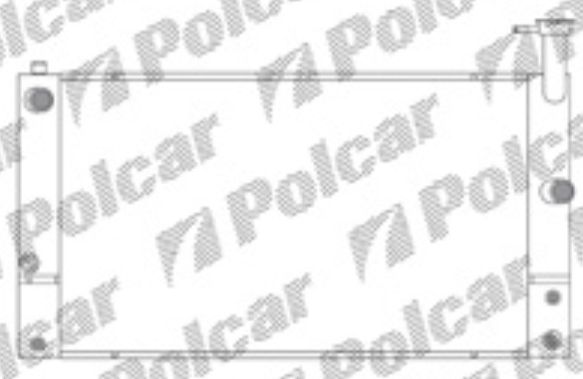 Toyota PRIUS 8/03-1/2009 chladič vod