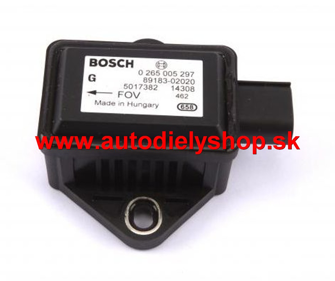 Toyota COROLLA VERSO 4/04-2009 snímač zrýchlenia /BOSCH/