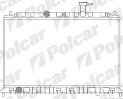 Kia RIO 7/2005-6/2011 chladič vody