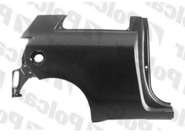 Toyota YARIS 2/06-3/09 zadný blatník pravý pre 3 DVER.