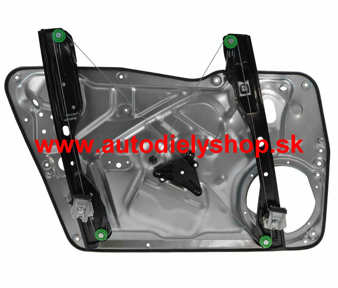 VW TIGUAN 07/11- Mechanizmus stahovania okna el. bez motora predný pravý