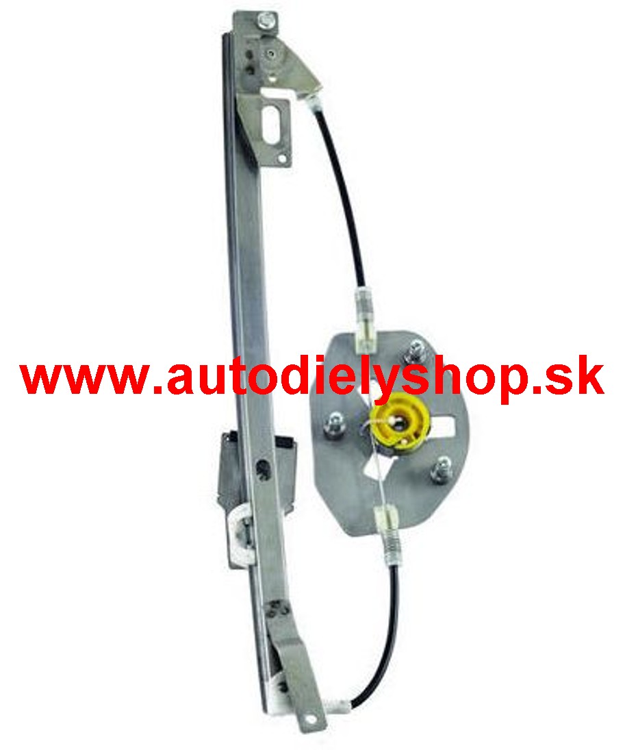 VW TIGUAN 07/11- Mechanizmus stahovania okna el. bez motora zadný ľavý