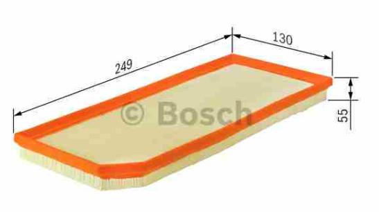 Kia SOUL 2/2009- vzduchový filter BOSCH