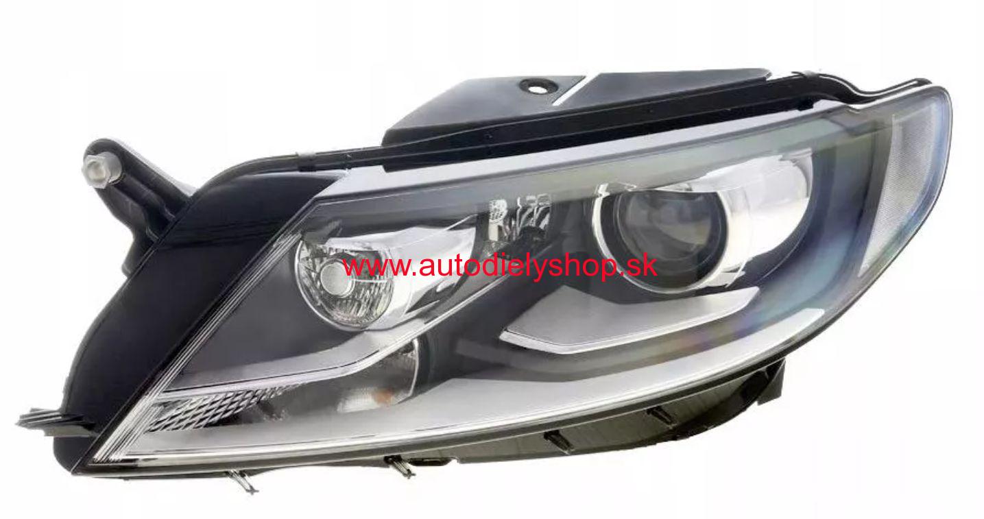 VW PASSAT "CC" 02/12- predné svetlo xenón  D3S+H7 el. s motorčekom ľavé 