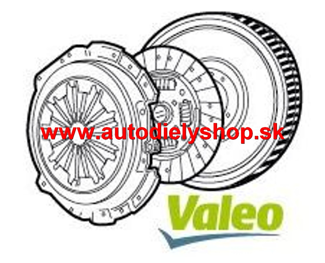 VW PASSAT "CC" 02/12- spojková sada s pevným zotrvačníkom /VALEO/