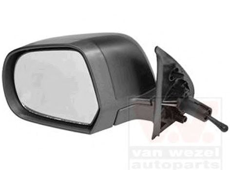Nissan MICRA K13 2010- spätné zrkadlo mechanické čierny kryt ľavé 