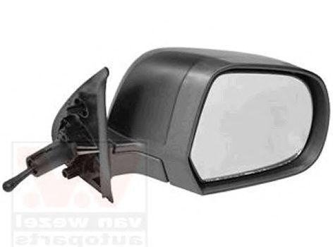 Nissan MICRA K13 2010- spätné zrkadlo mechanické čierny kryt pravé 