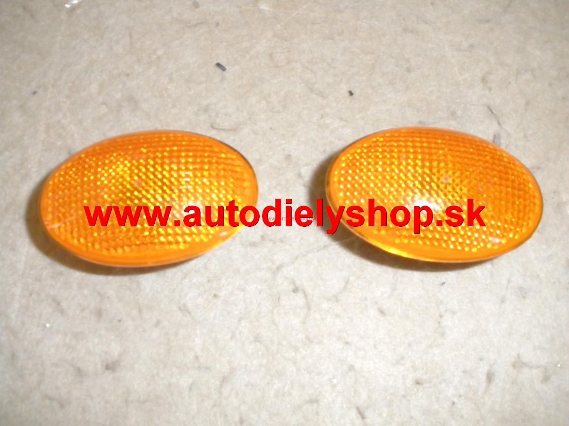 Mazda 121 1/96-2/00 Bočné smerovky oranžové sada L+P
