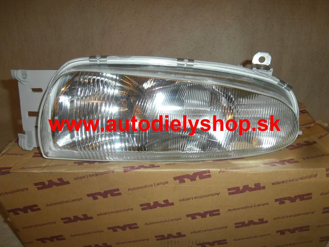  Mazda 121 1/96-2/00 Svetlo H1+H7 ľavé 