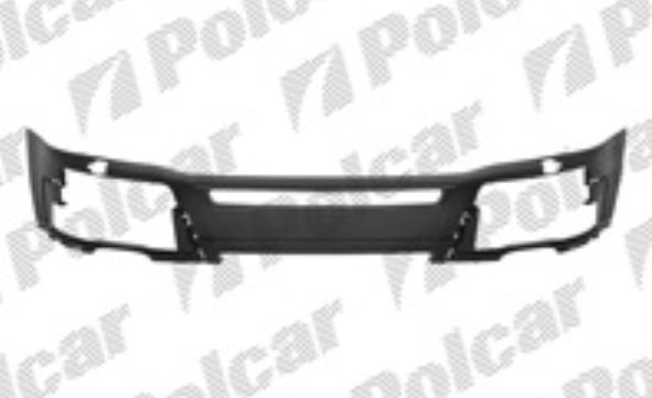 Volvo XC90 10/02- predný nárazník s otvormi na ostrekovače s podkladom do -05.06