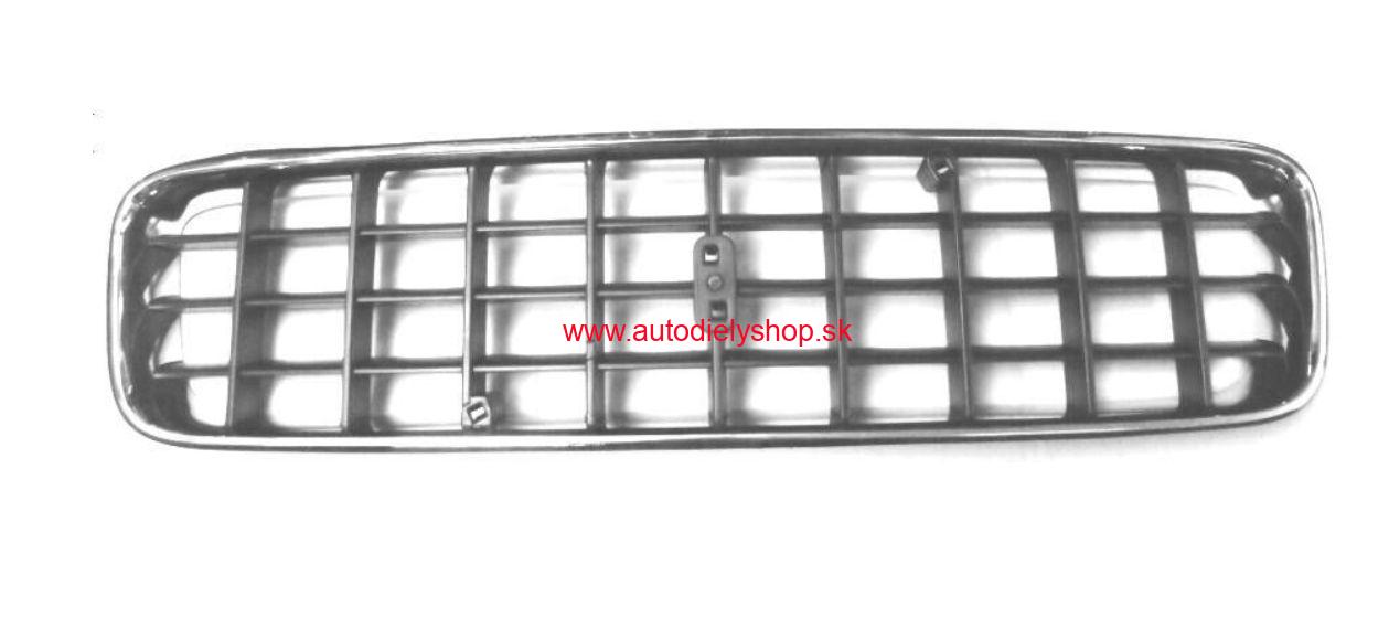 Volvo XC90 10/02- predná maska chróm/sivá 