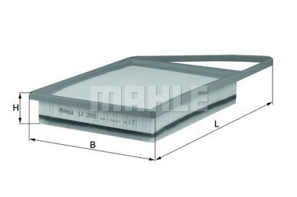 Citroen C4 PICASSO 06/13- vzduchový filter /KNECHT/