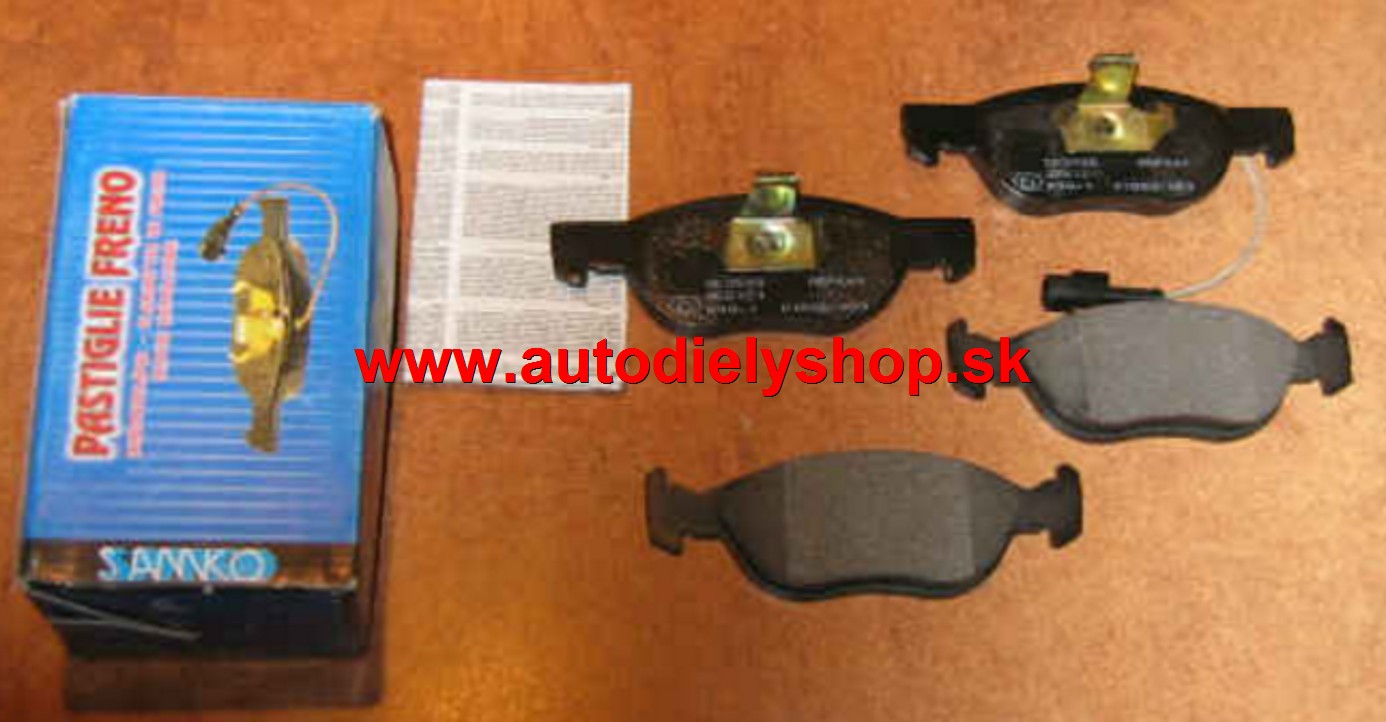 Predné platničky sada SAMKO 5SP646
