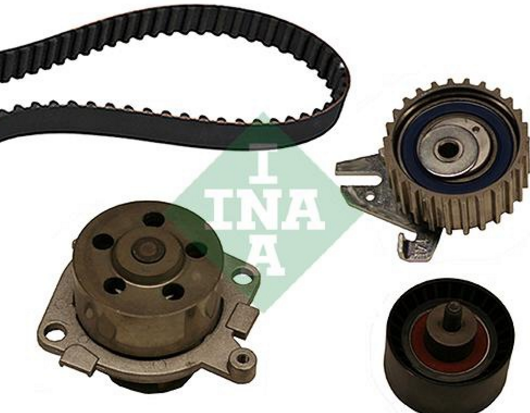 Lancia DELTA 10/93-8/99 sada rozvodoveho remeňa s vodnou pumpou KIT INA 