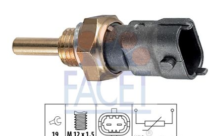 Lancia LYBRA 10/99- snímač teploty chl.kvapaliny FACET