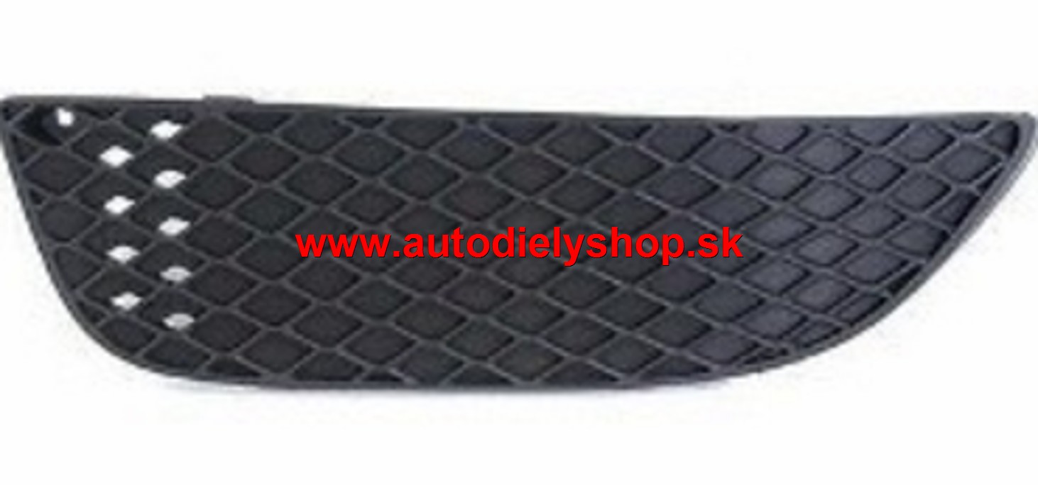 Mitsubishi LANCER 2008- mriežka predného nárazníka ľavá bez otvorov na hmlovky