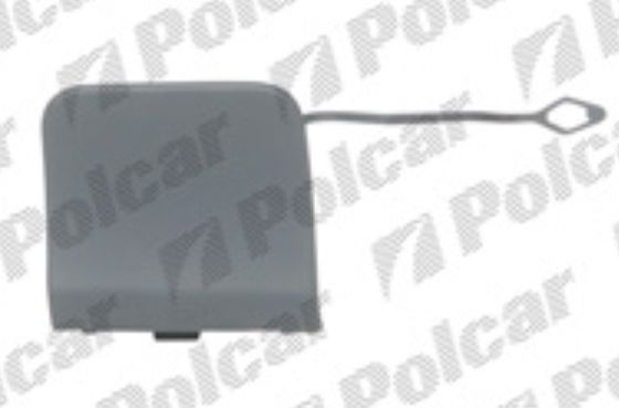 Mercedes W204 "C" 03/2011- Záslepka ťažného háku v zad. nárazníku s podkladom 