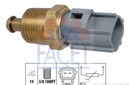 Mazda 121 1/96-2/00 Snímač, tepl. oleja; chl. kvap FACET
