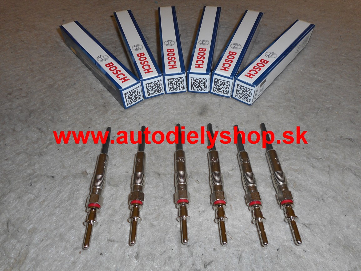 BOSCH DURATERM žhaviče Sada 6ks