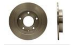 Mazda 323F 7/94-9/98 Zadné brzdové kotúče plné L+P