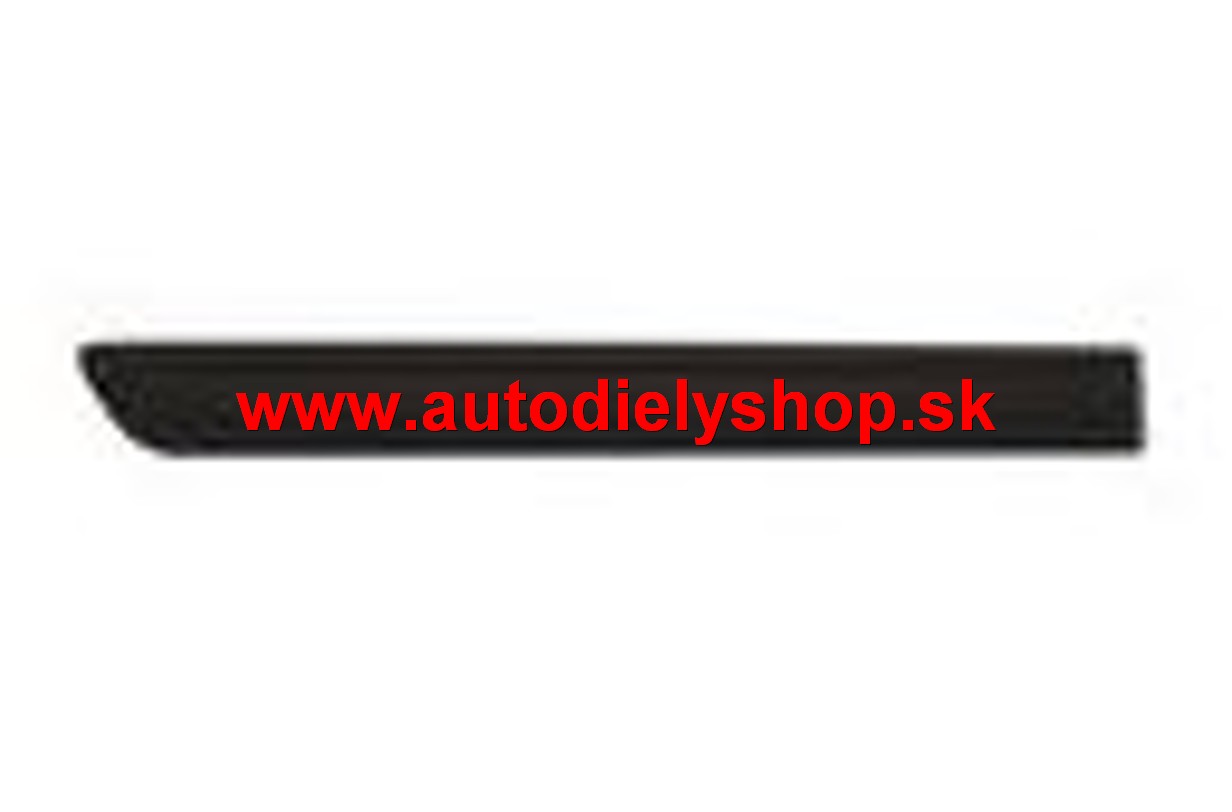 Fiat Punto 02/12- lišta zadného blatníku pre lak pravá 3.dver