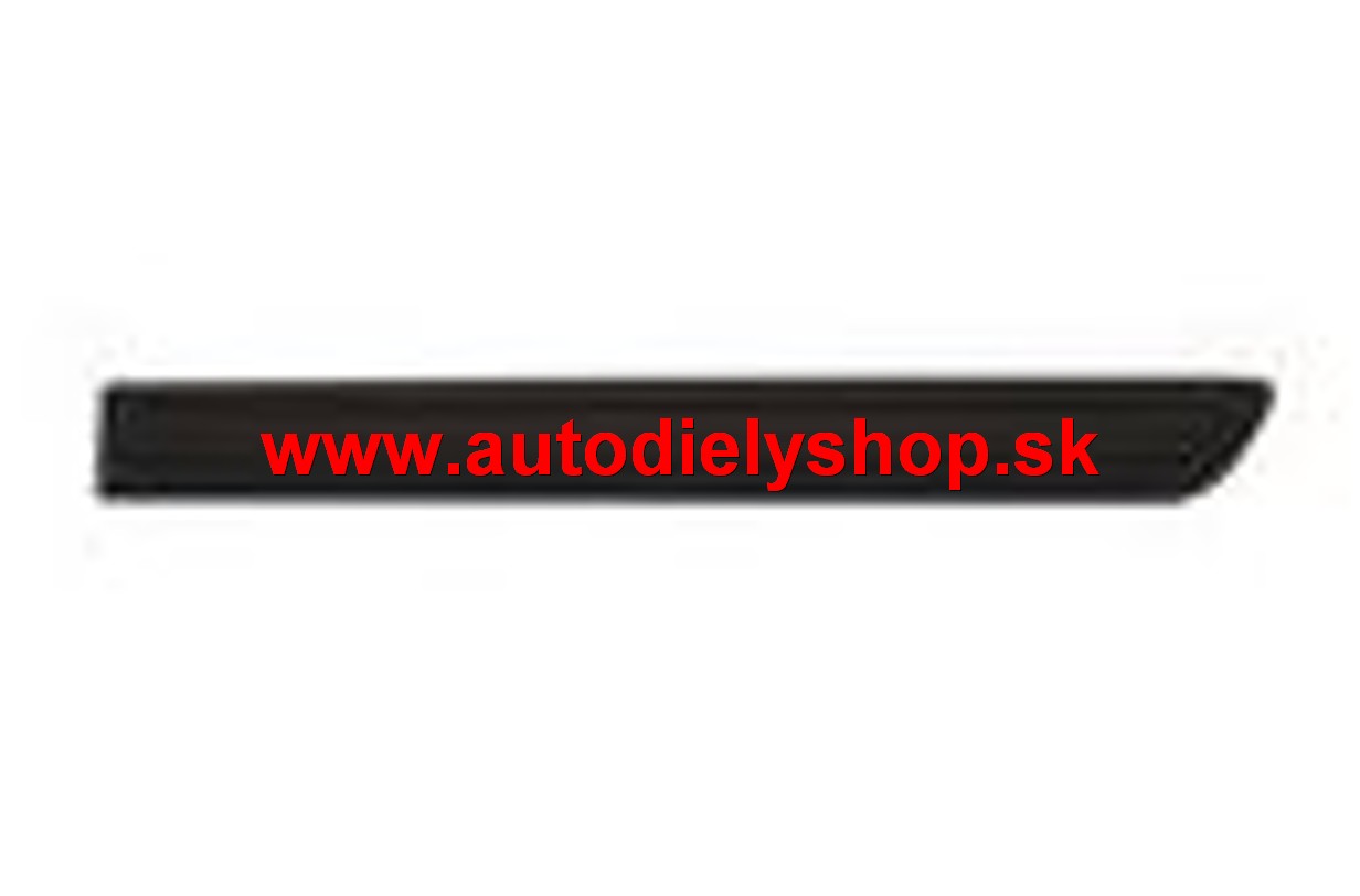 Fiat Punto 02/12- lišta zadného blatníku pre lak ľavá 3.dver